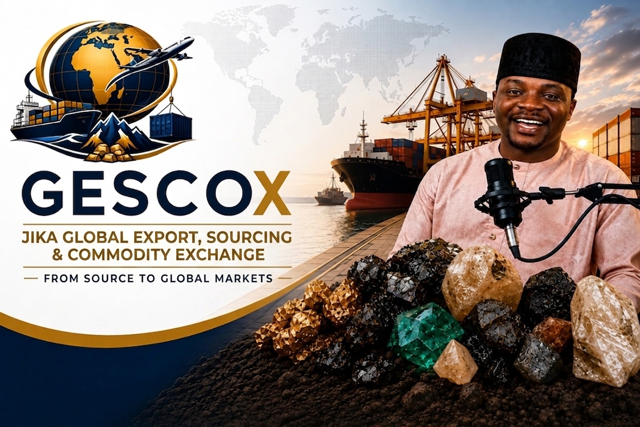 GESCOX corporate mineral sourcing presentation